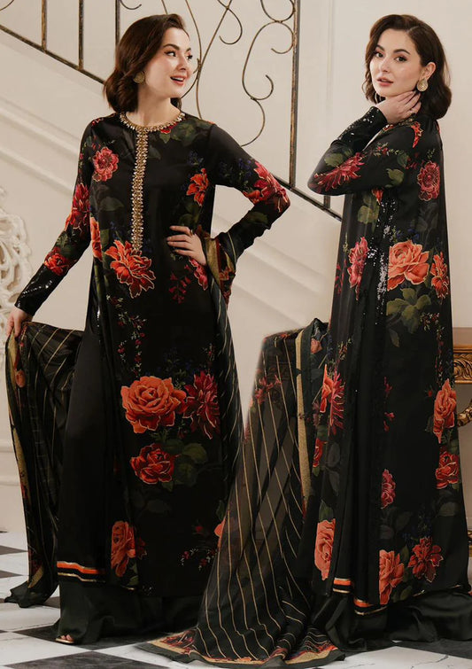 SILK 3PIEC PRINTED SUIT