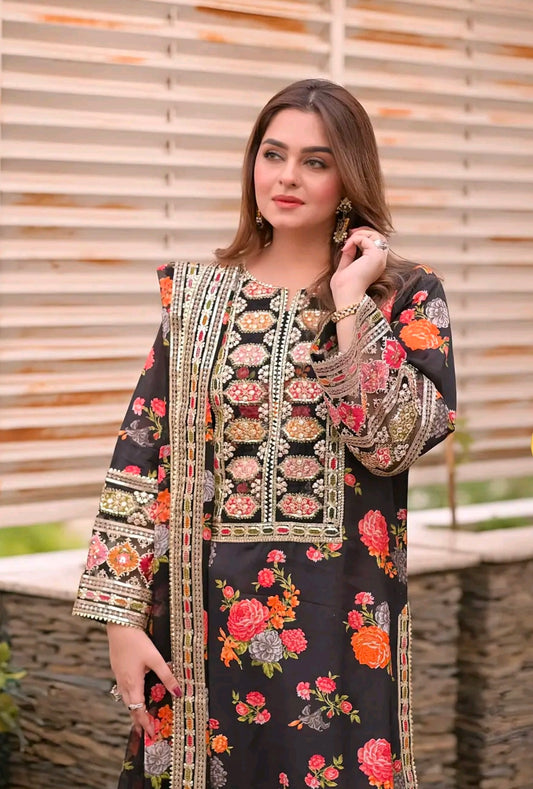 Aneela's brand premium quality- BLACK