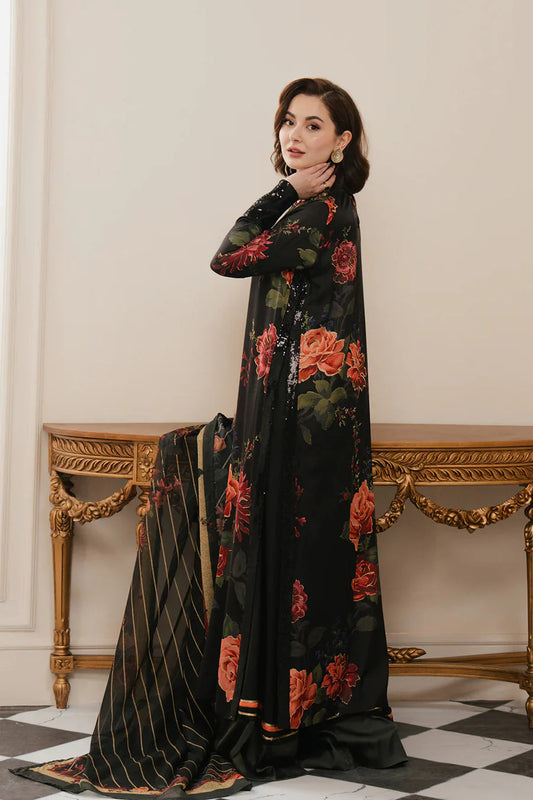SILK 3PIEC PRINTED SUIT