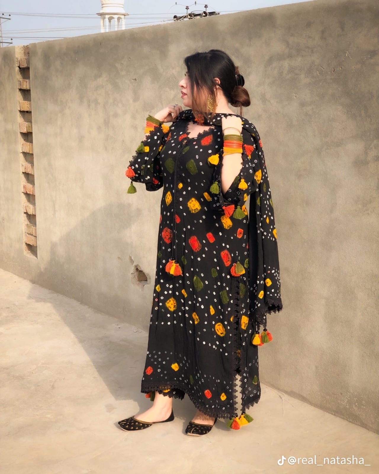 NEW CHUNRI SUIT IN 3 PIECE