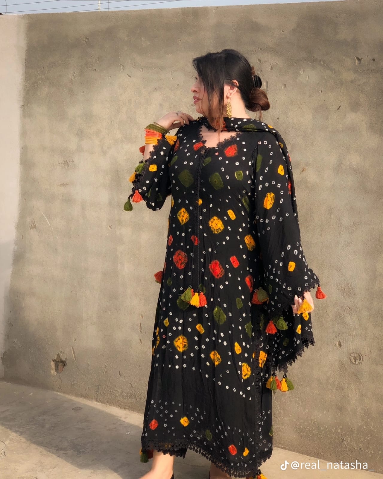 NEW CHUNRI SUIT IN 3 PIECE