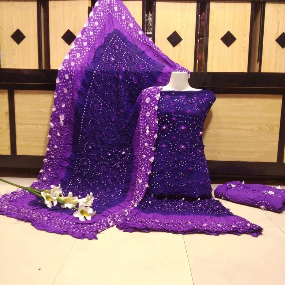 NEW CHUNRI SUIT IN 3 PIECE